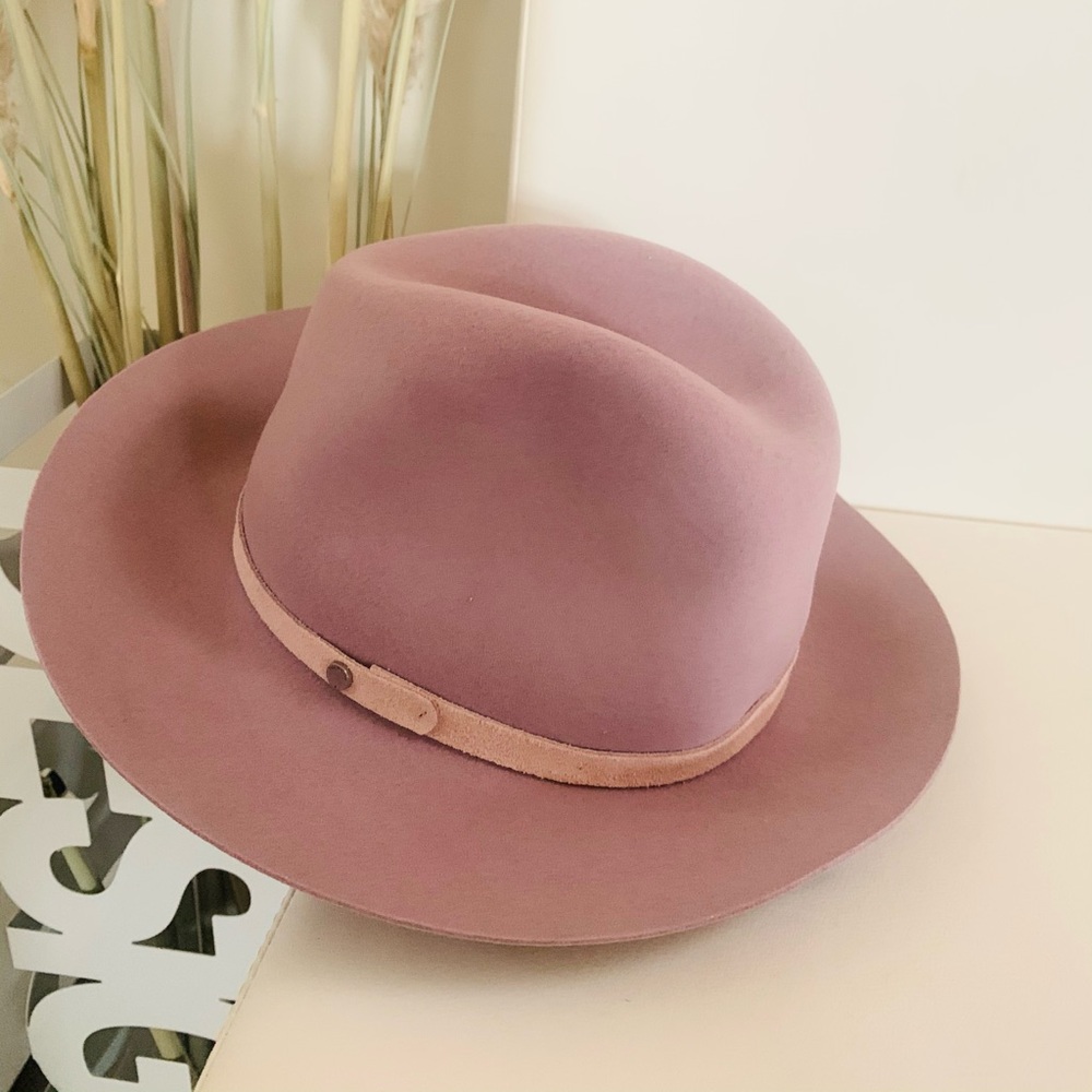 Rag & Bone Light Pink Floppy Brim Fedora (New)